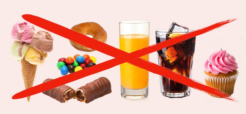 alimentos no saludables