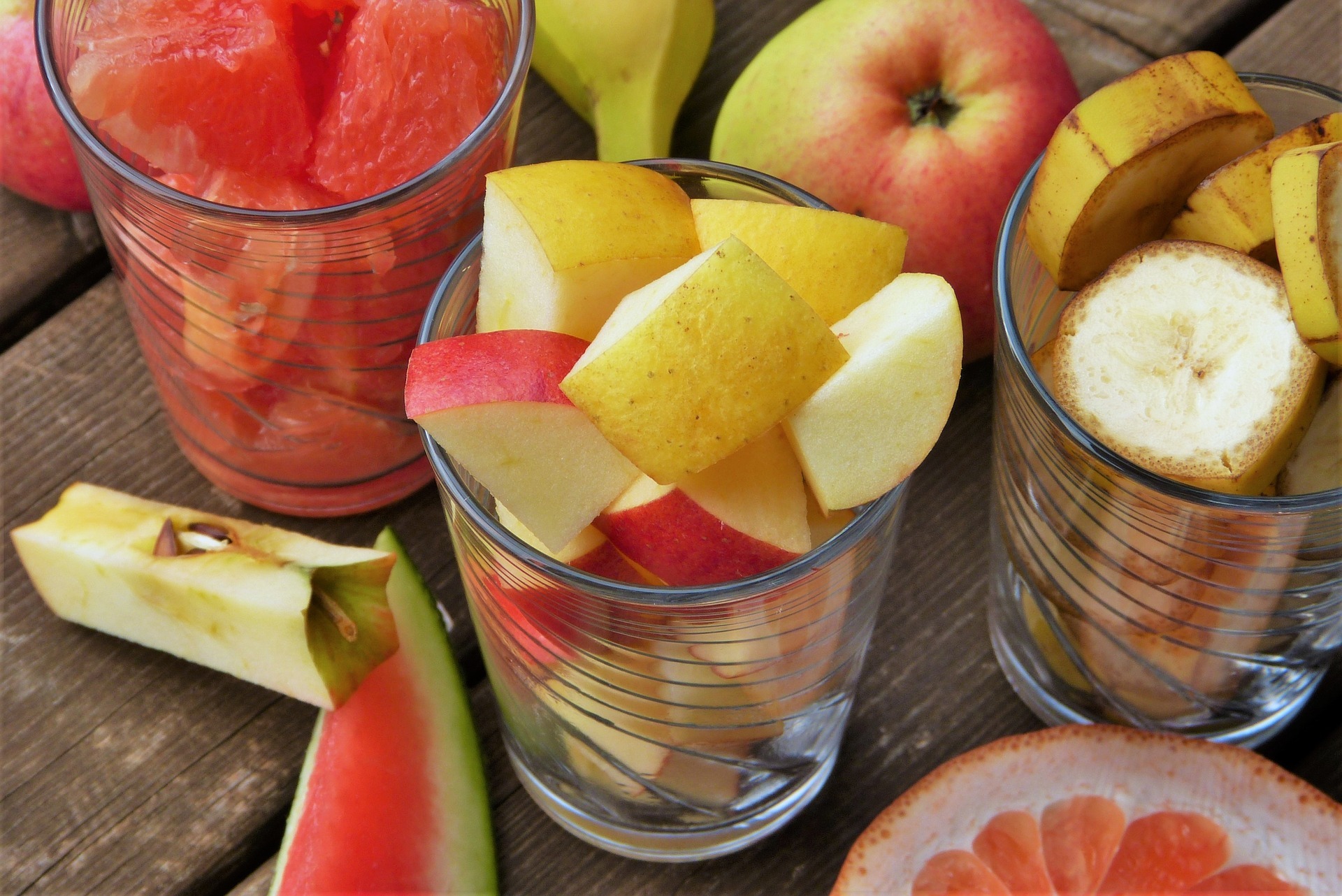 frutas con menos fructosa