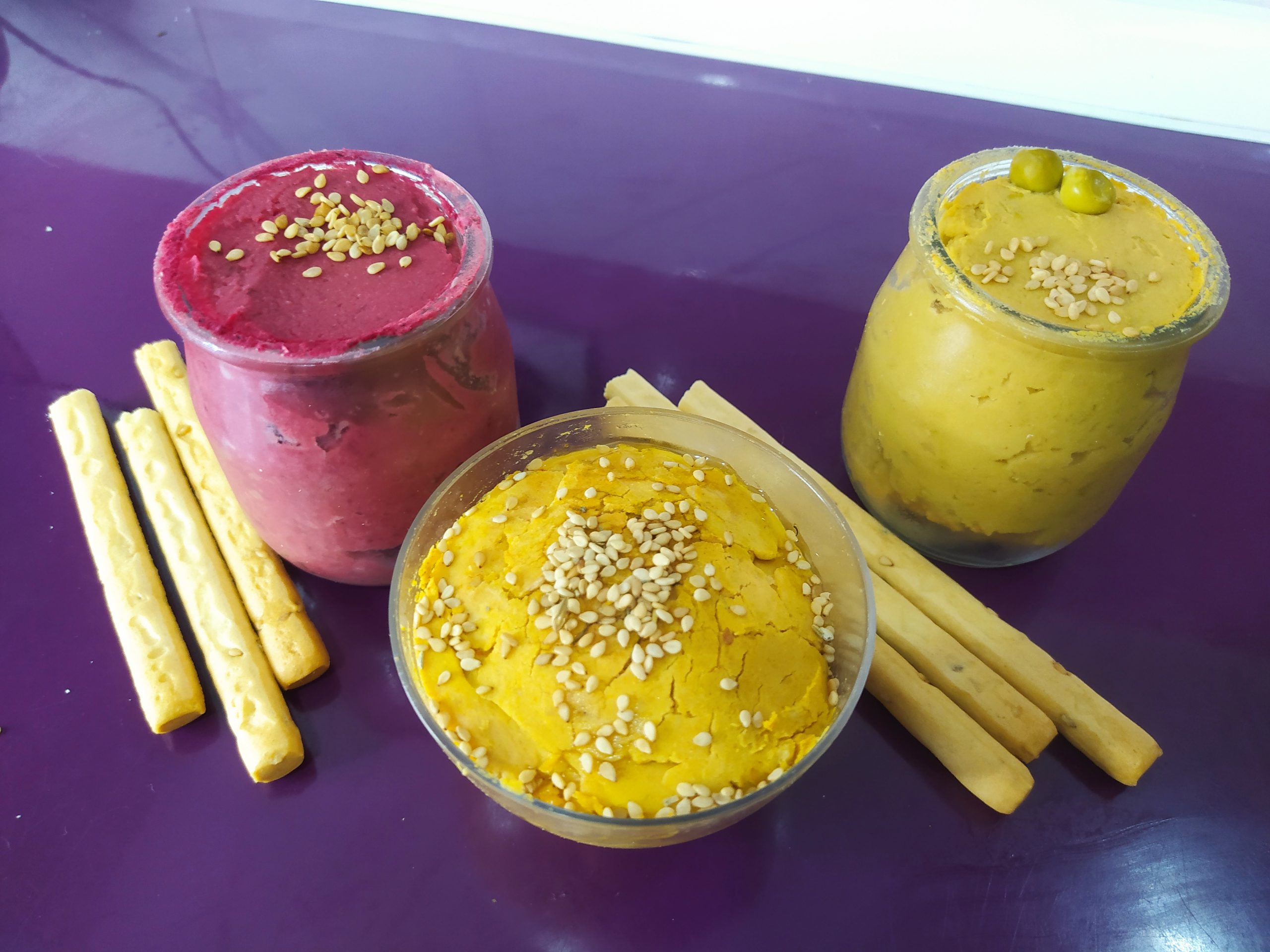 hummus saludable casero